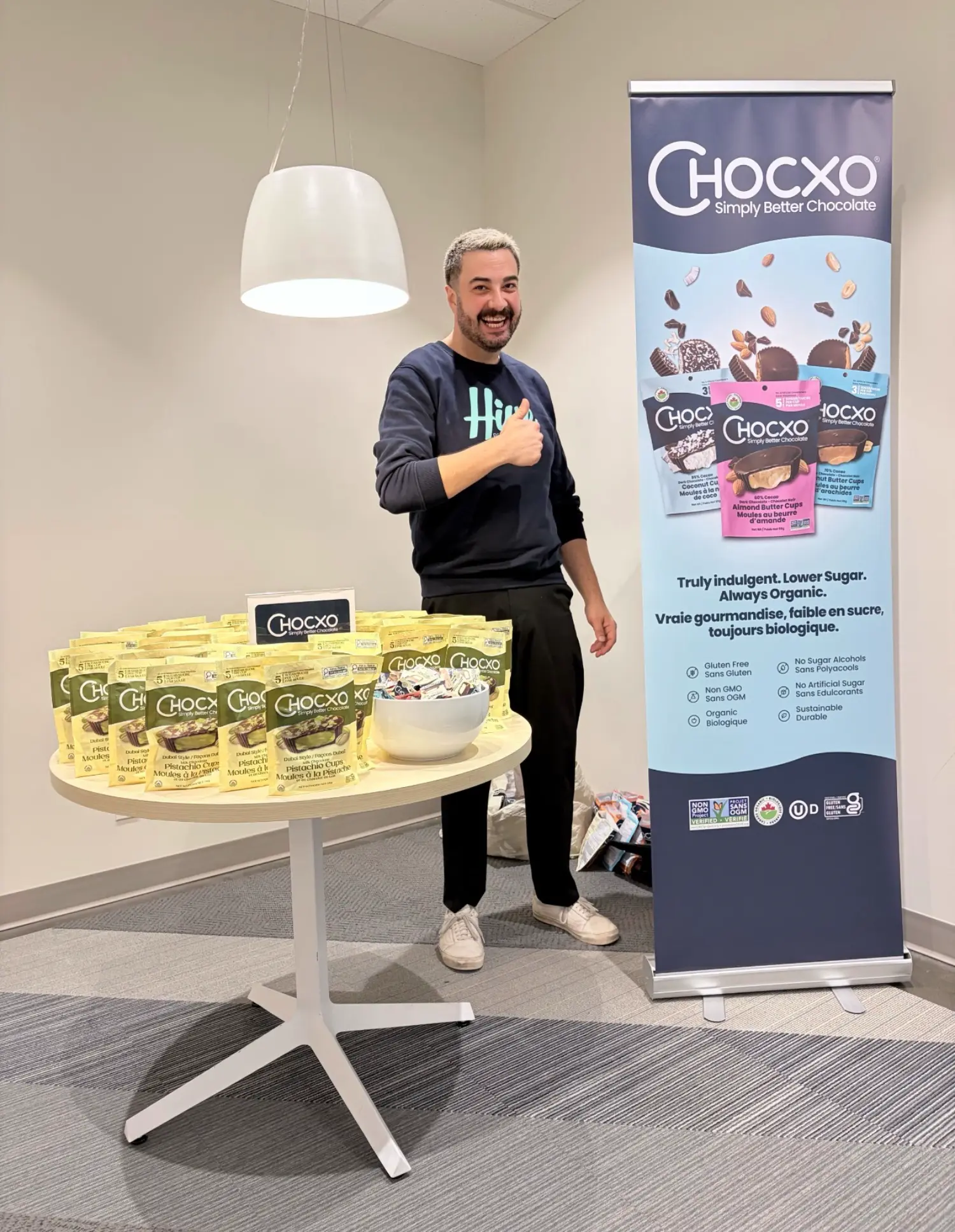 Product education with our expert Wes at Wholefoods