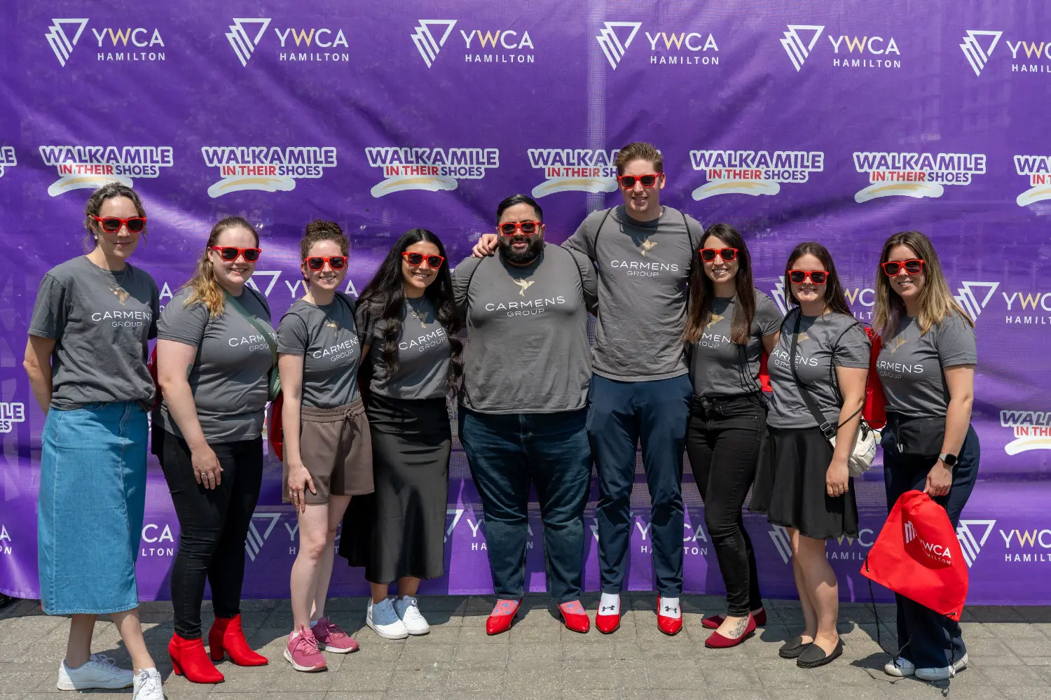 Walk a Mile in Their Shoes in support of YWCA