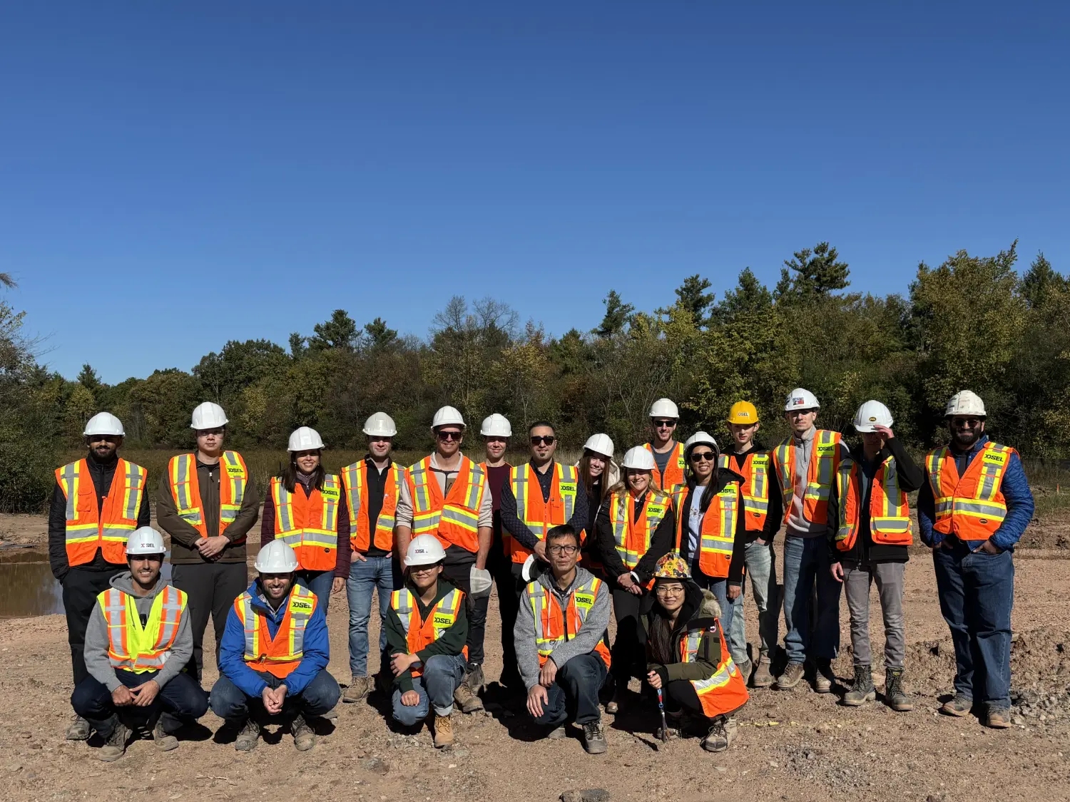 Boots on the ground! Our fall site tours gave GTA staff an opportunity to see our projects come to life.