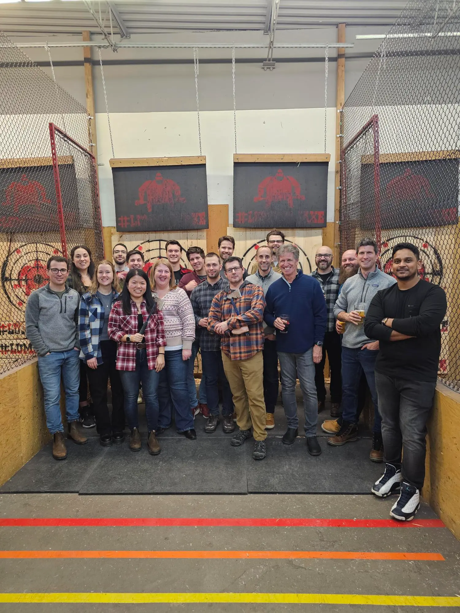 Bullseyes, bragging rights, and plenty of laughs with the Ottawa team.