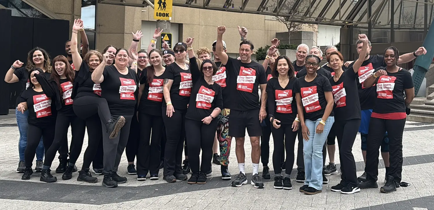Taking teamwork to new heights at the CN Tower Climb!