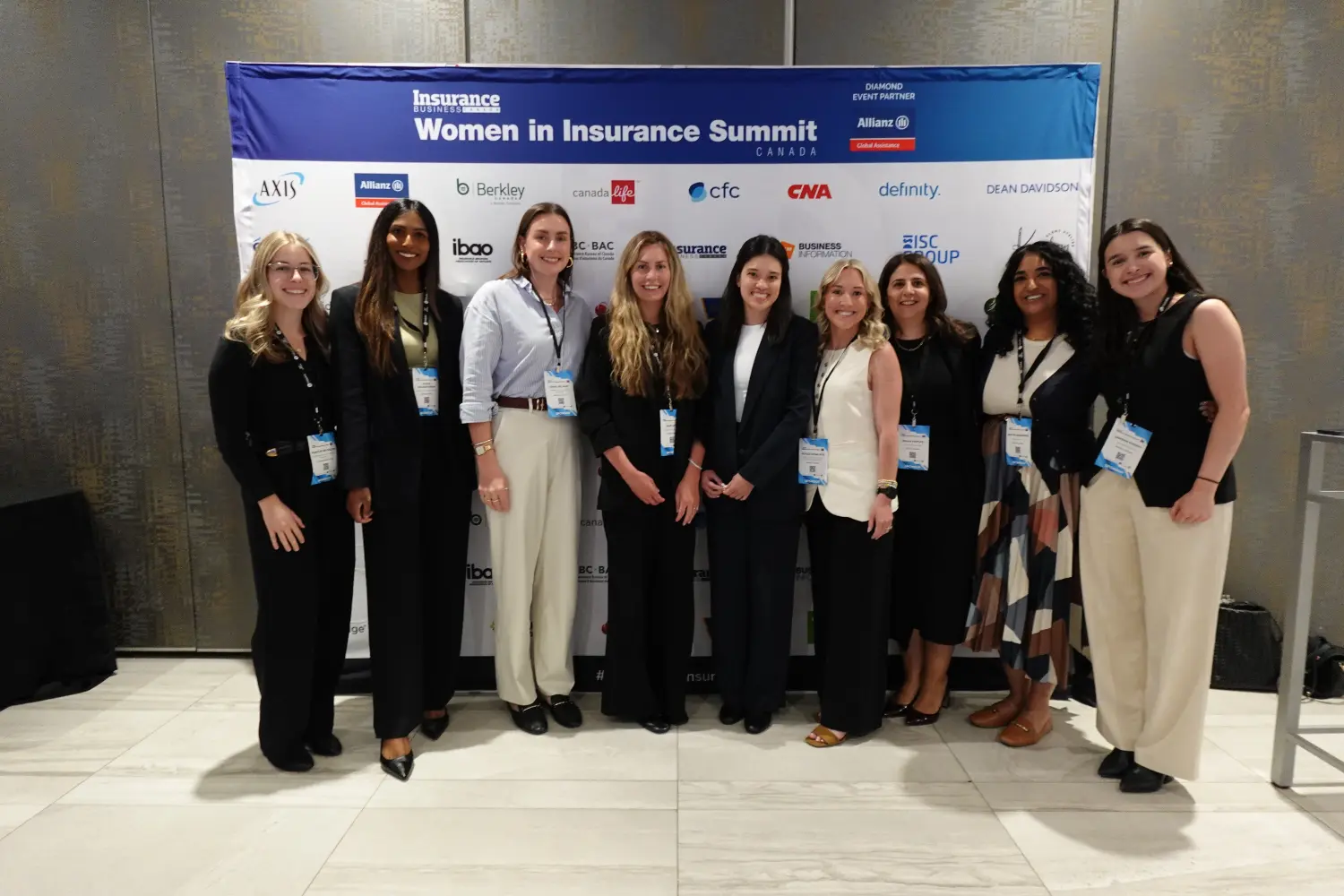 Our team attending the Women in Insurance Summit