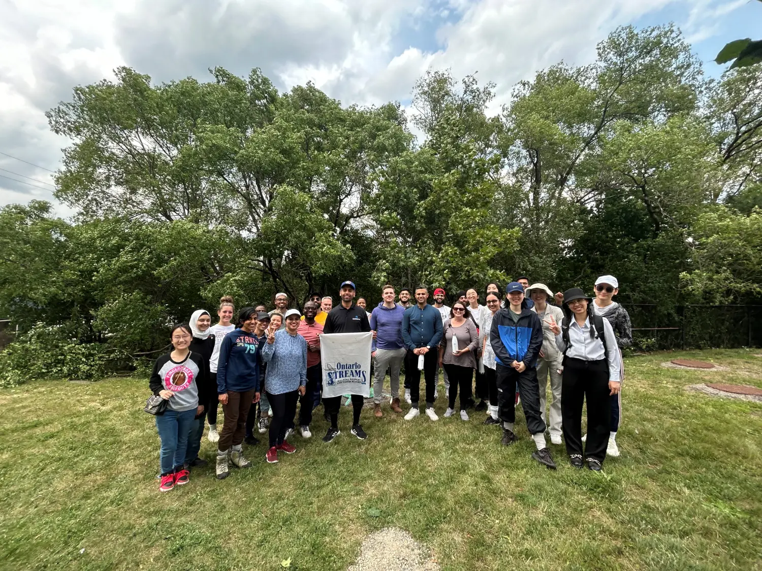 Team Clearhouse at Ontario Streams Volunteer Event