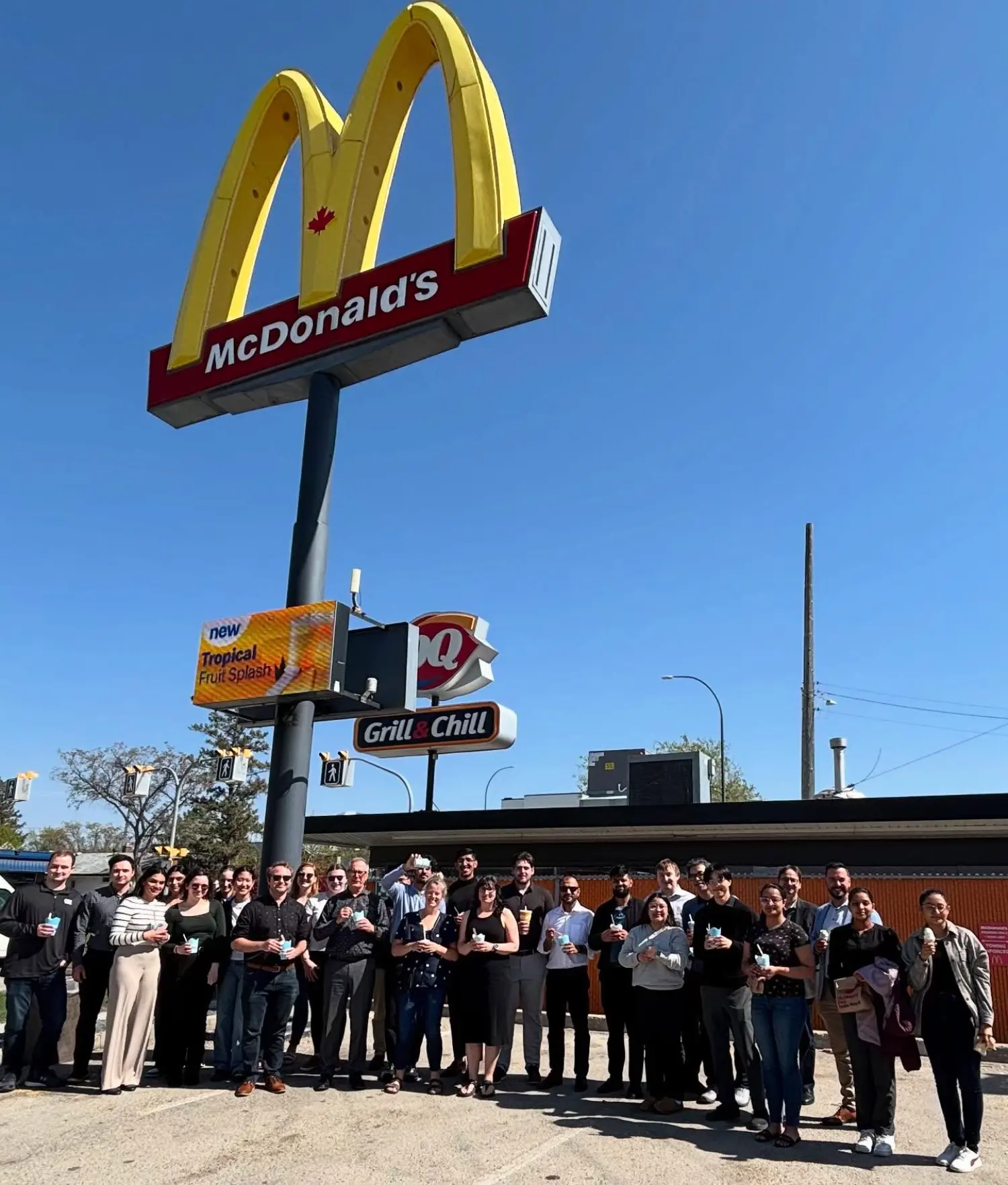McHappy Day Group Photo - Winnipeg Team