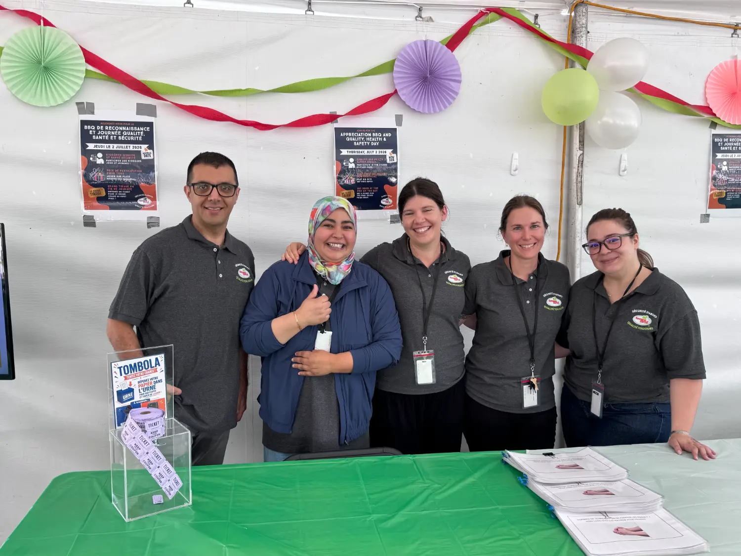 BBQ employés VSL