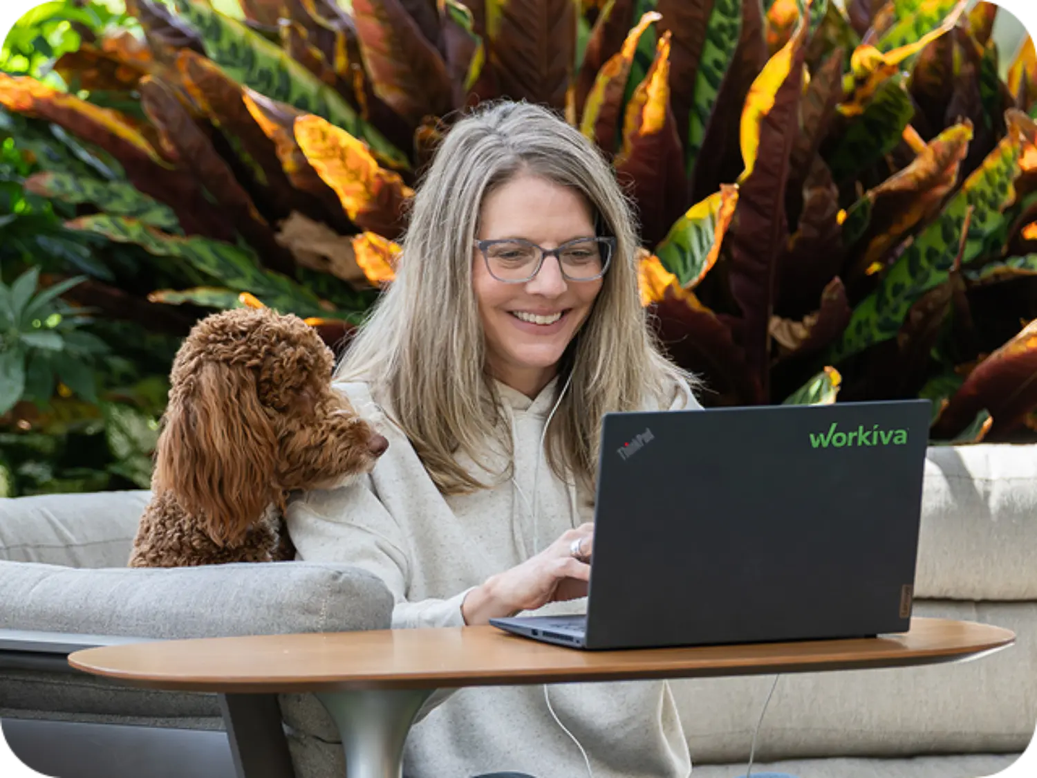 Our Work Where You Work Best approach to workplace flexibility empowers employees to work from home or an office.