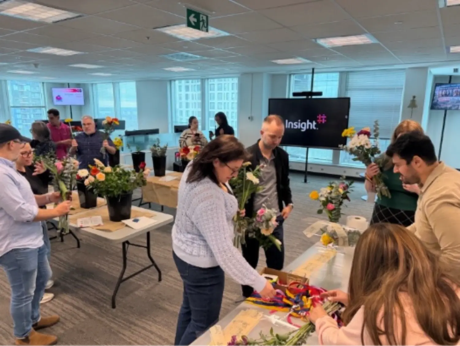 Bouquet making class