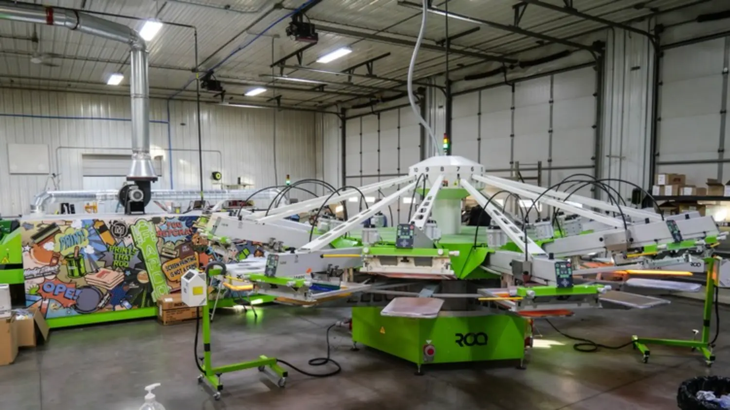 Inside our Canadian smart factory, smart automation drives precise printing, quality control, and fast fulfillment.