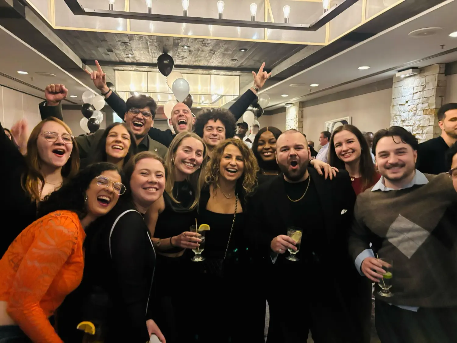 Celebrating our team's hard work after another successful holiday season!