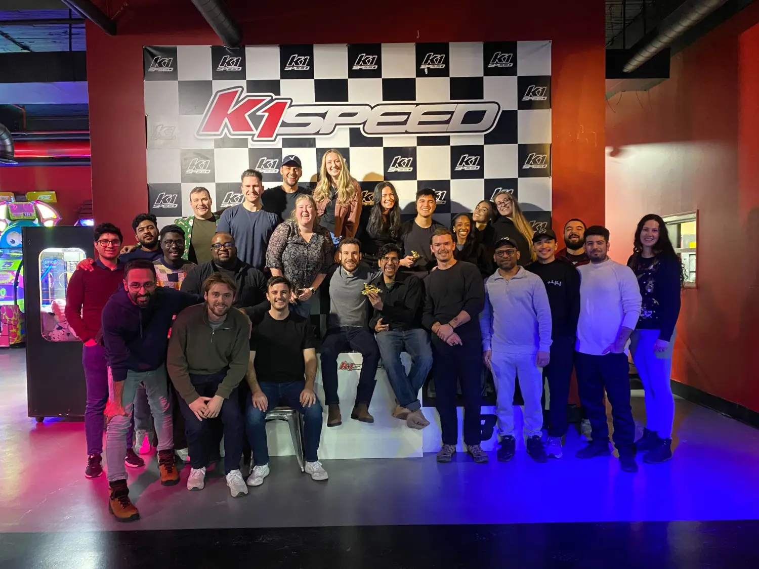 For our 2025 winter social, we hit the go-kart track for some friendly competition.