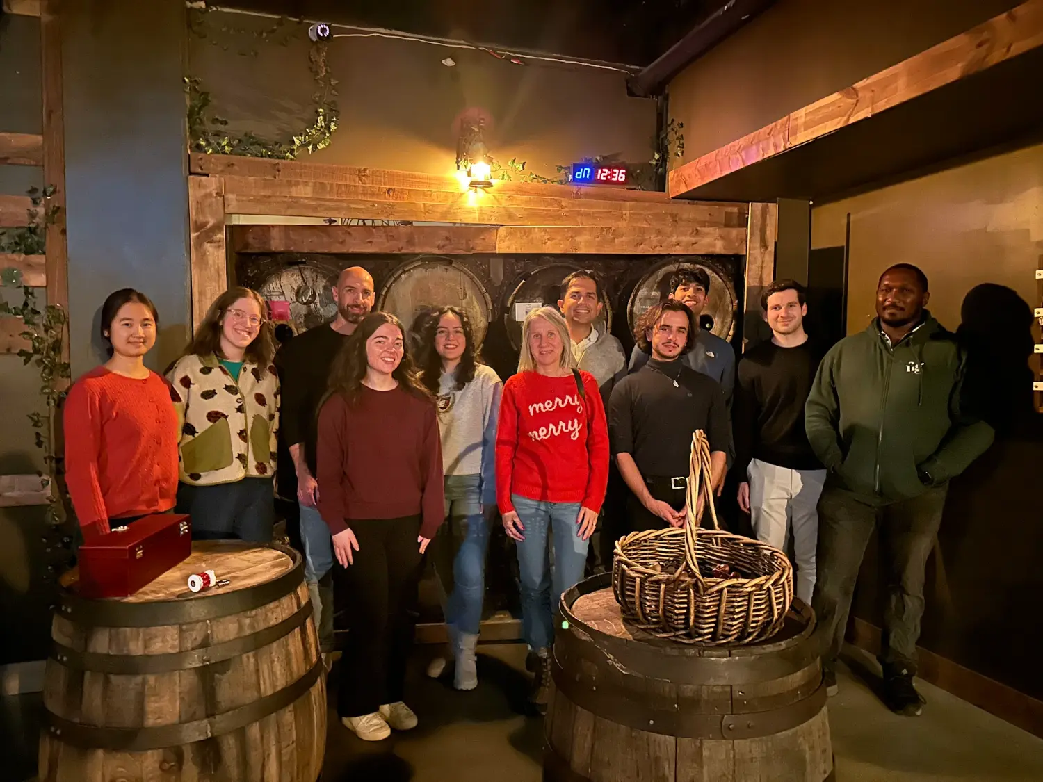 A highlight from our 2025 Fig Holiday Party: tackling an Escape Room together!