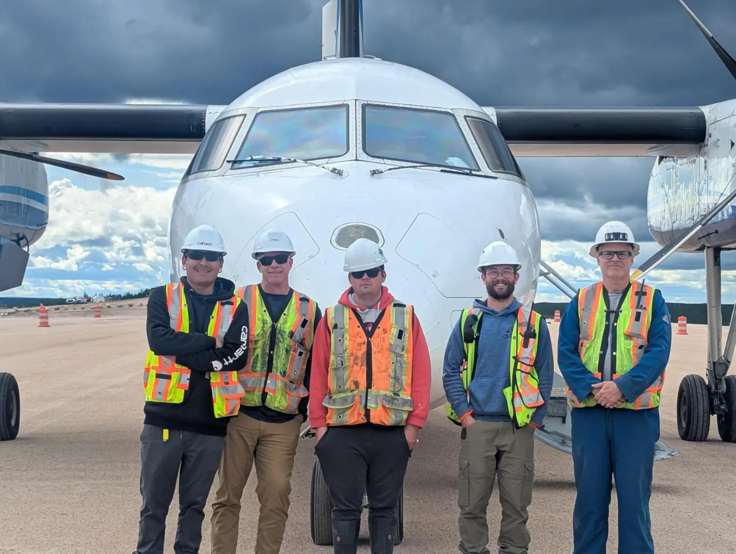 Our field crews on a mining project in Northern Saskatchewan