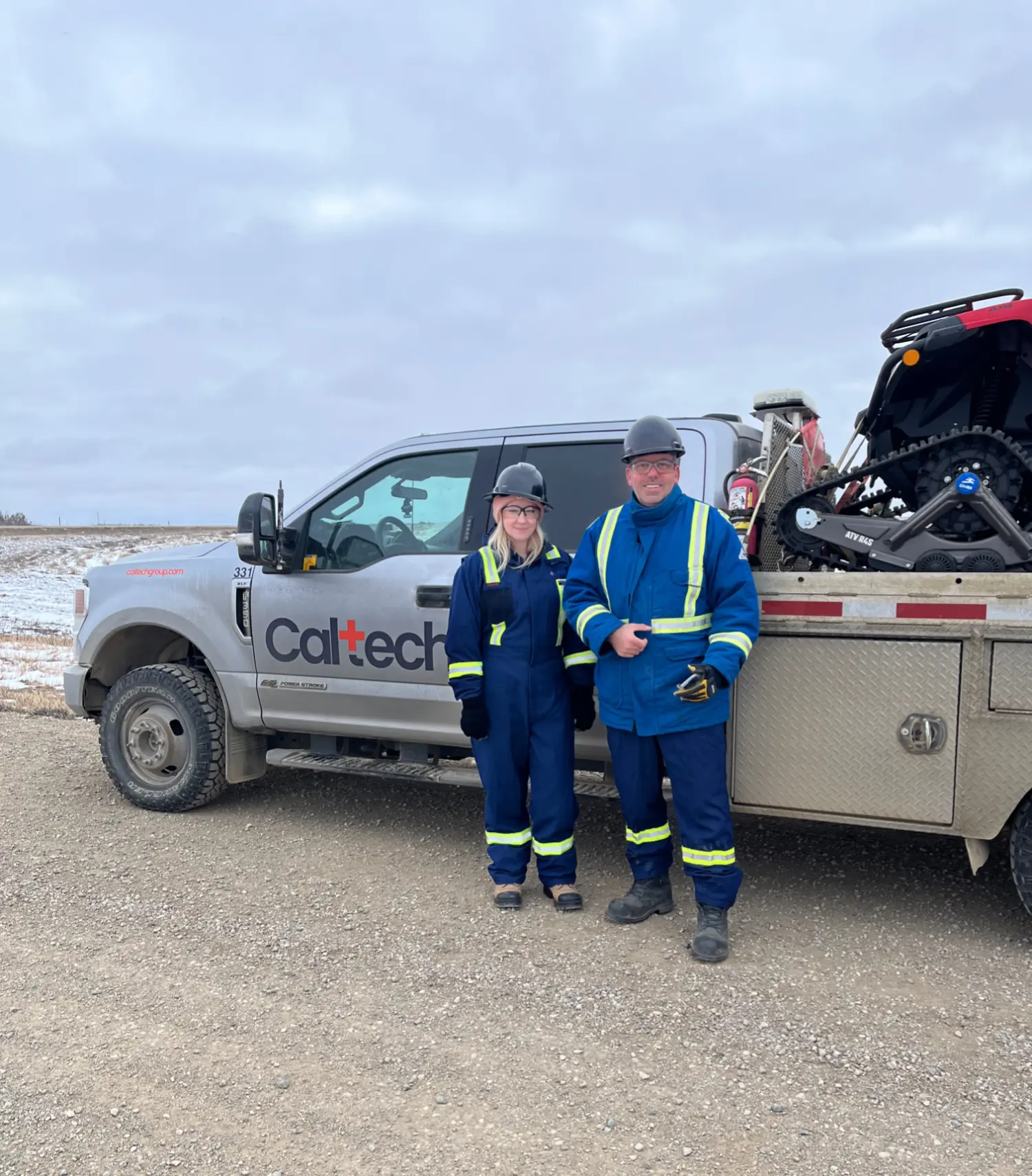 Our safety team on a field visit