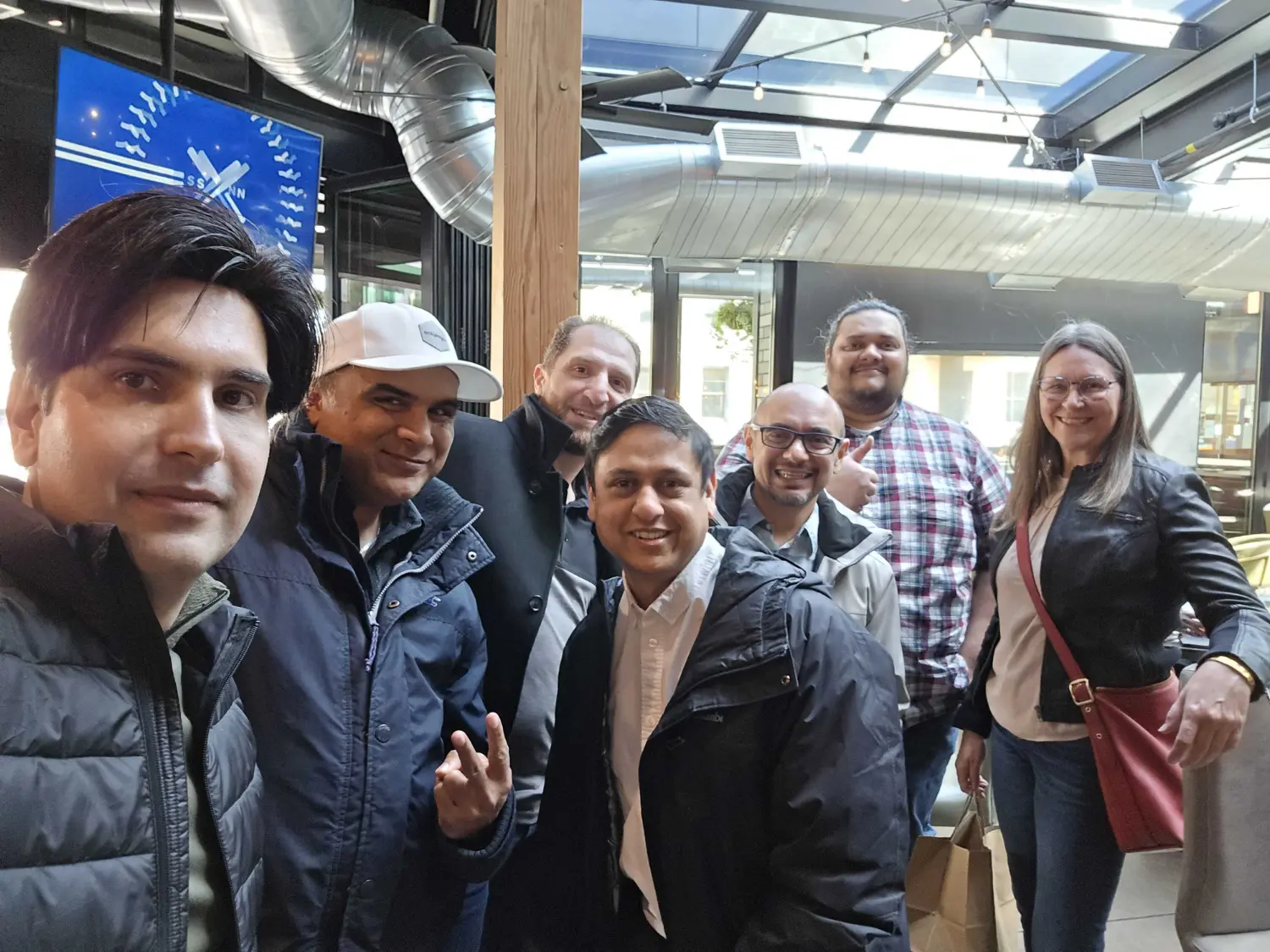 Regional team lunch with the DSP-Eclipsys team.