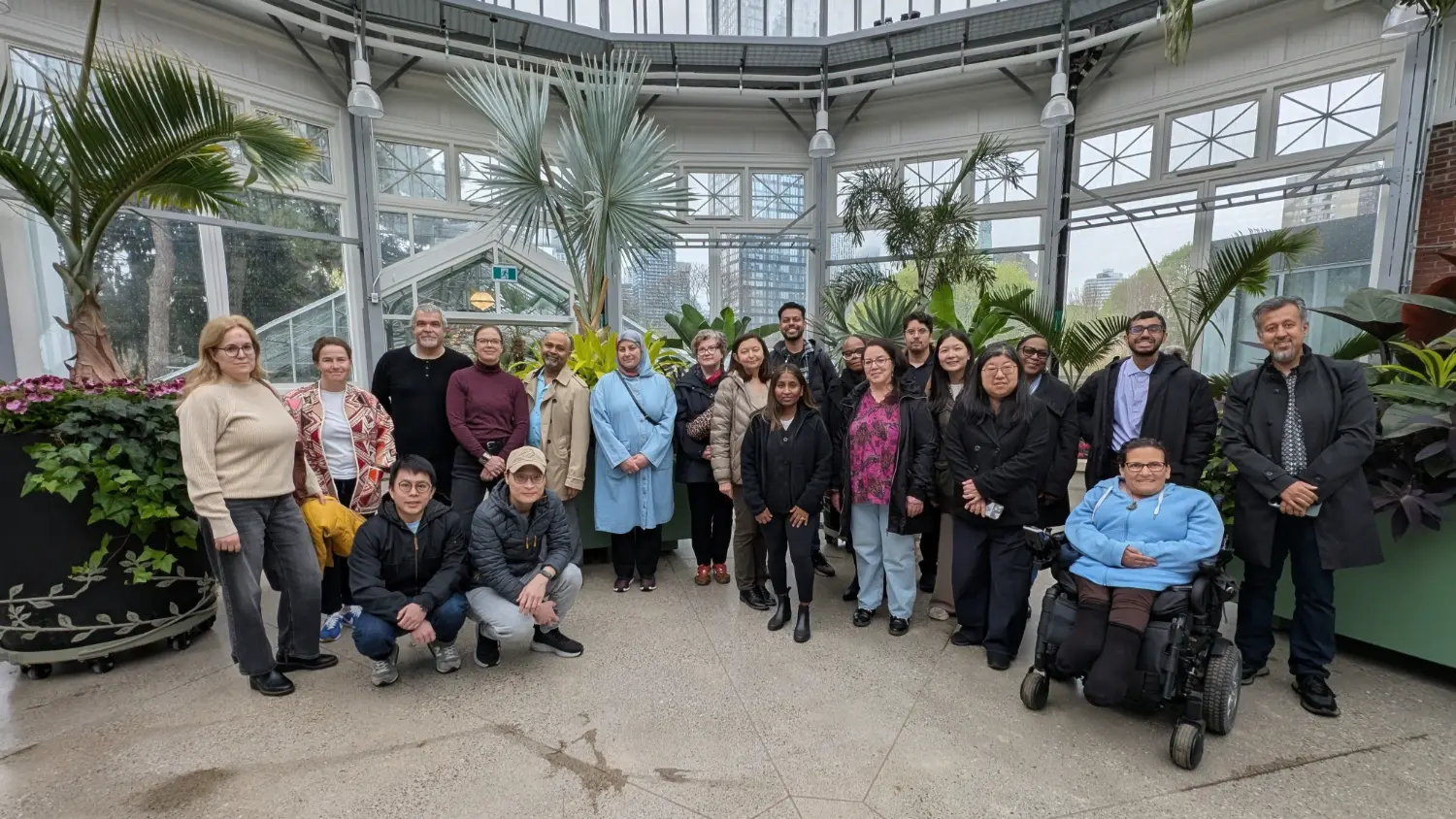 Team Staff Meeting at Allan Gardens