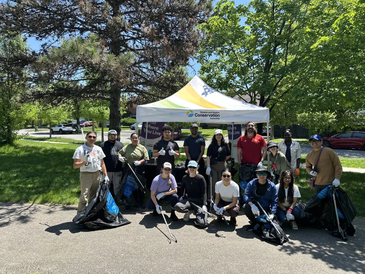 Our teams take part in cleanup efforts and tree planting activities that support the environment and our communities.