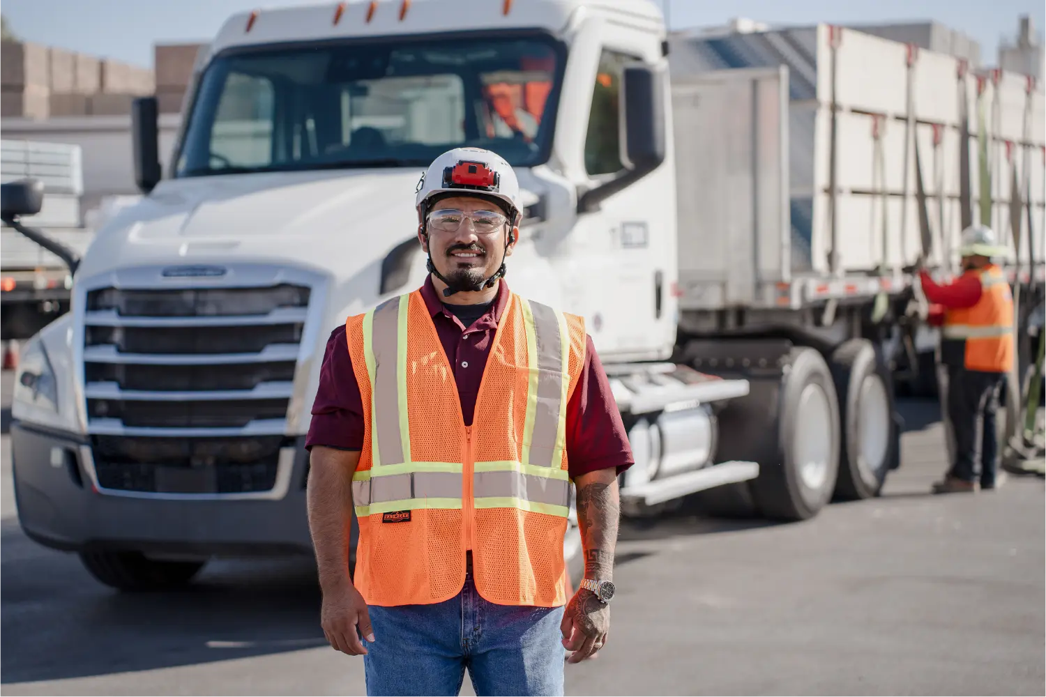 Our team delivers more than materials - we deliver safely, reliably, and with pride every day.