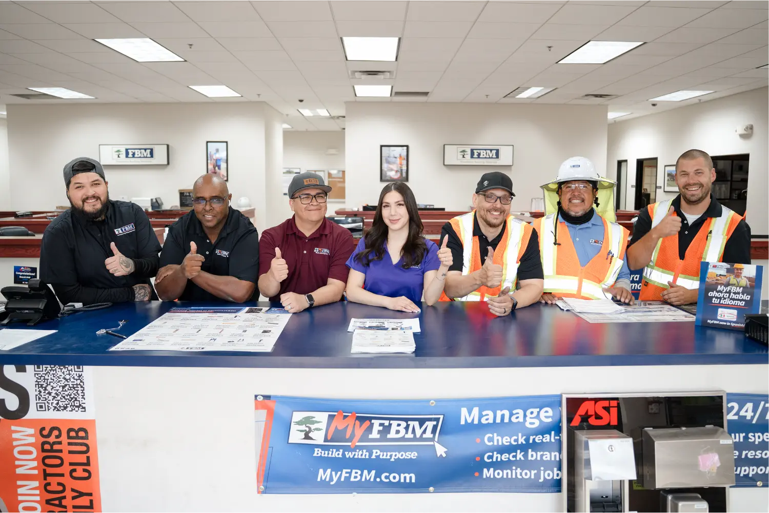 One team, one purpose - working together to serve our customers and build a stronger FBM.