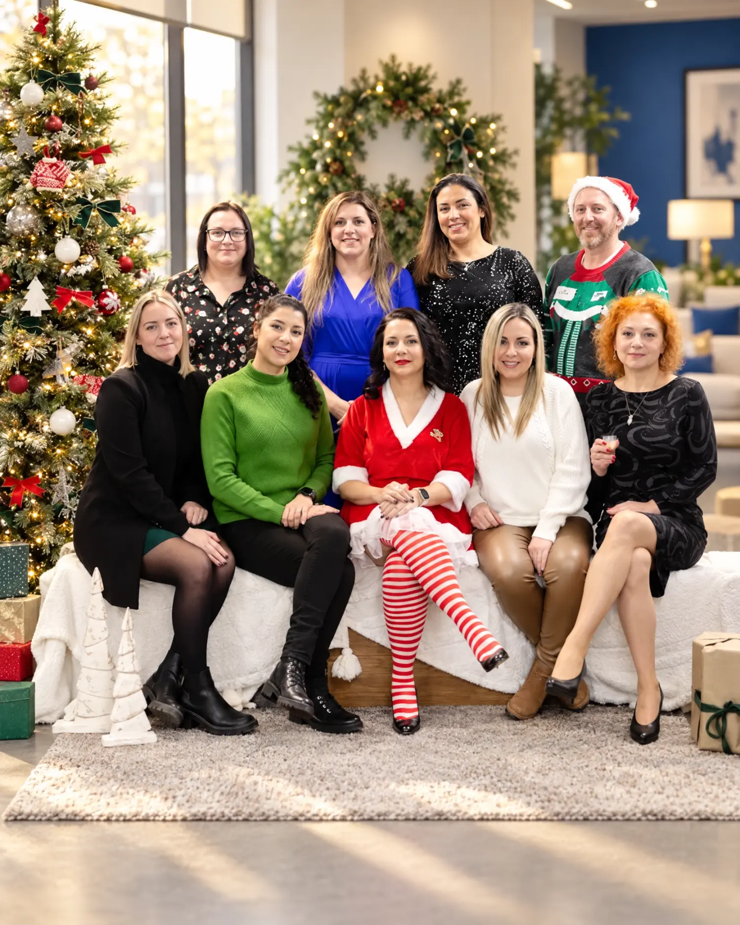Celebrating the holidays with the people who make our year! A time to relax, share a laugh and enjoy being together.