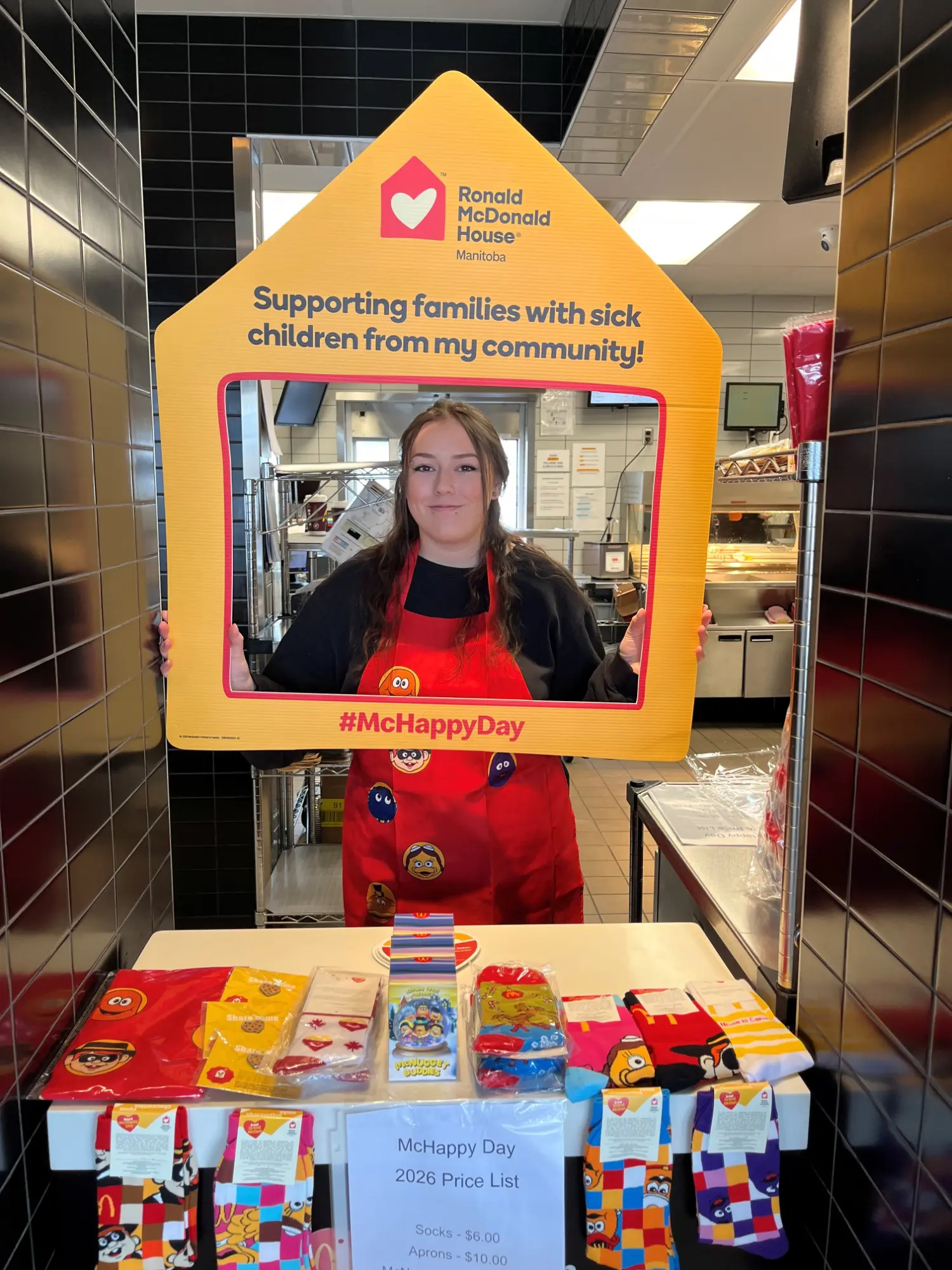 Canada Volunteer for McHappy Day