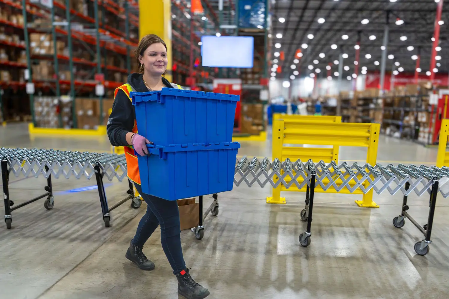 Cardinal Health distribution center employee