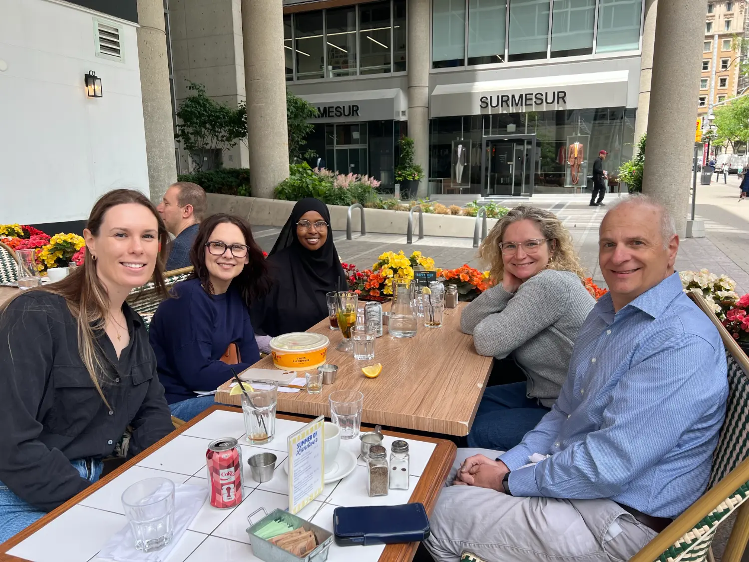 CIAC staff team lunch