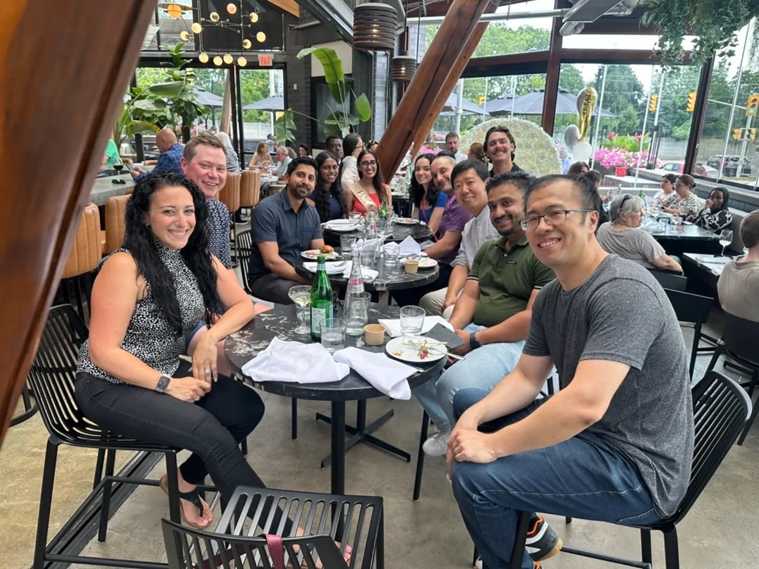 Annual summer lunch gave the team a chance to step away from work, enjoy a great meal and connect outside of the office.