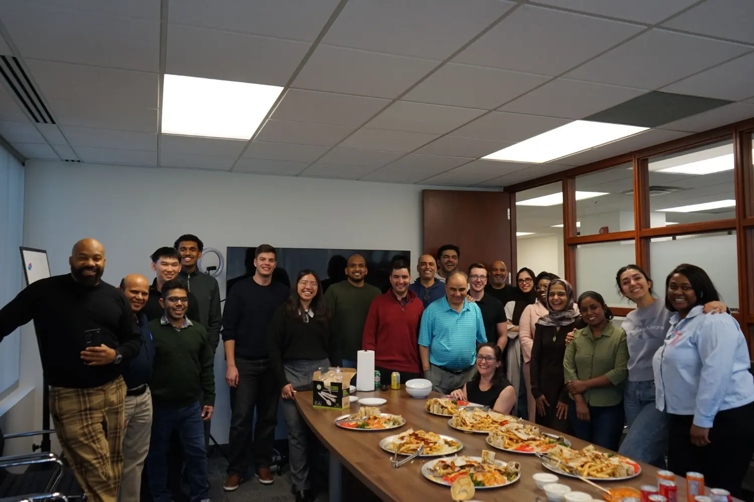 NVS Team at Shawarma Shwensdays during Tax Season