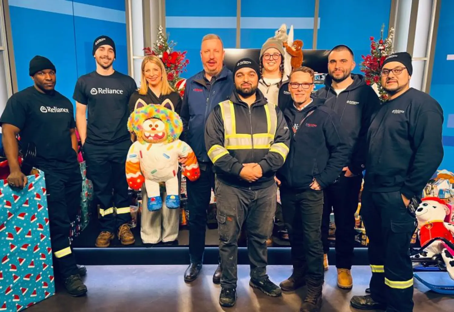 Brantford and Cambridge teams donated $15,000 in toys through Toy Mountain, bringing holiday joy to local families.