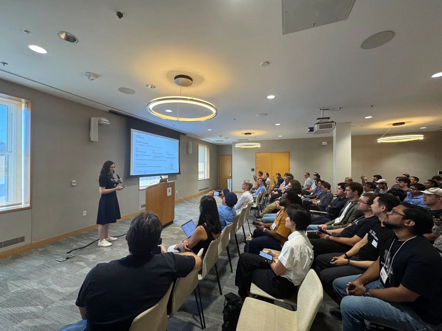Conference presenting