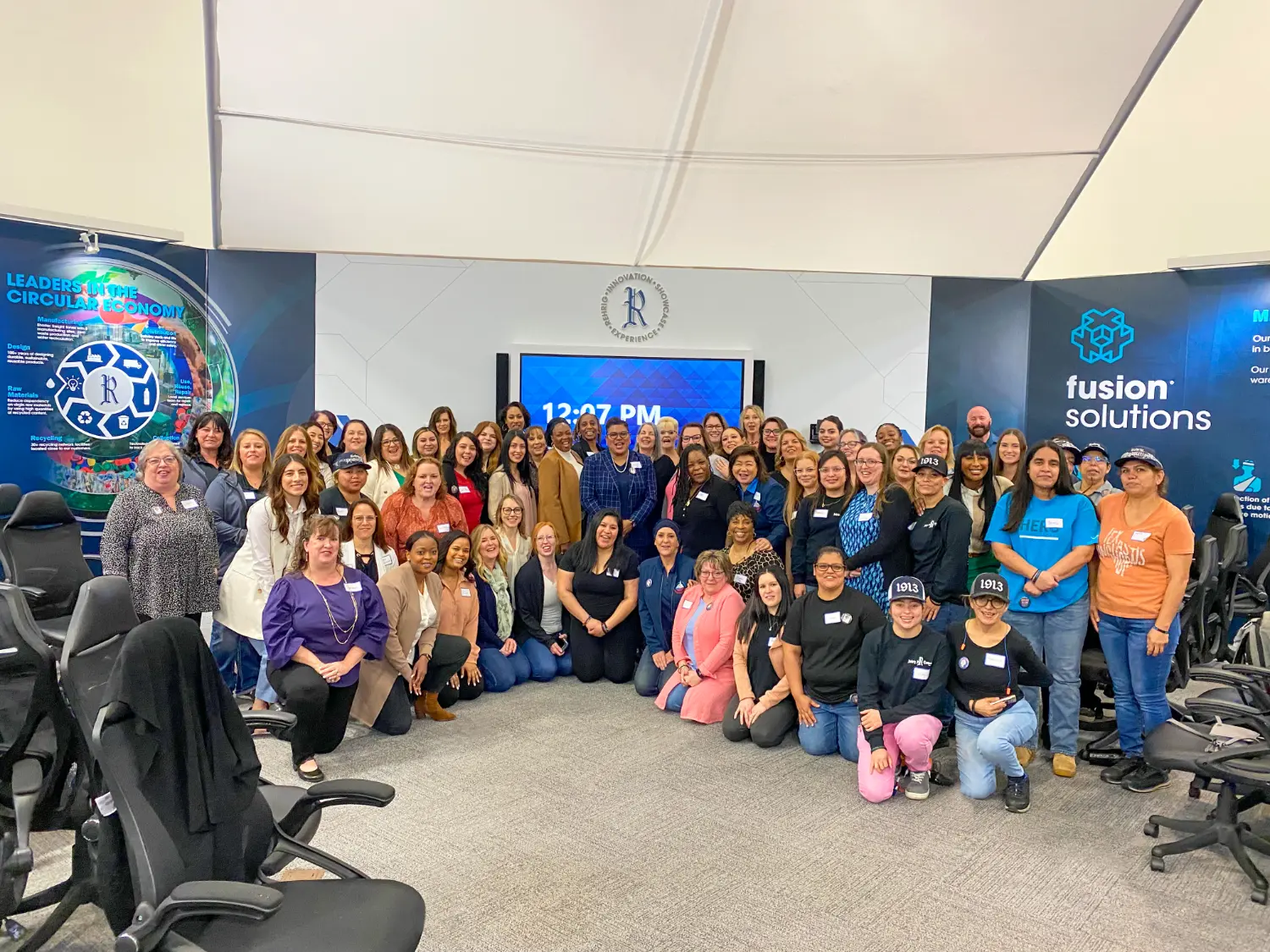 Celebrating International Women's Day at our Dallas plant.
