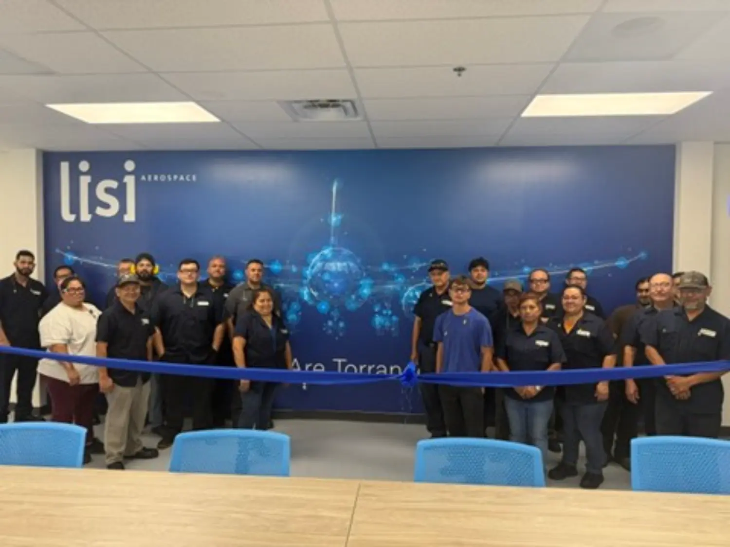 Renovated lunchroom is dedicated to our hardworking employees, providing a refreshed space to recharge and connect.