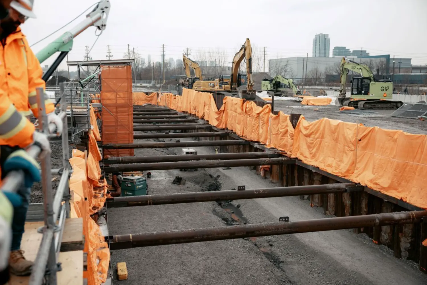 Construction of the Ontario Line