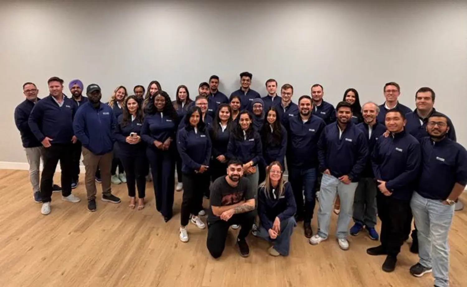 Employees came together and participated in Sweater Day.