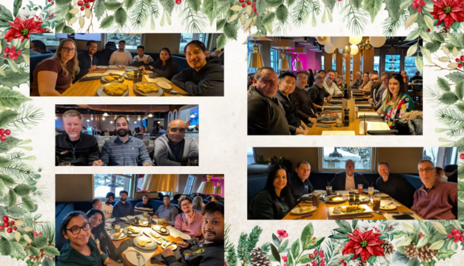 Holiday luncheon with our Executive team along with Corporate and Mississauga & Brampton offices