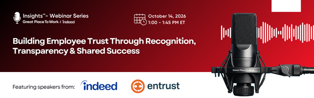 HR Insights Webinar: Building Employee Trust Through Recognition, Transparency, and Shared Success