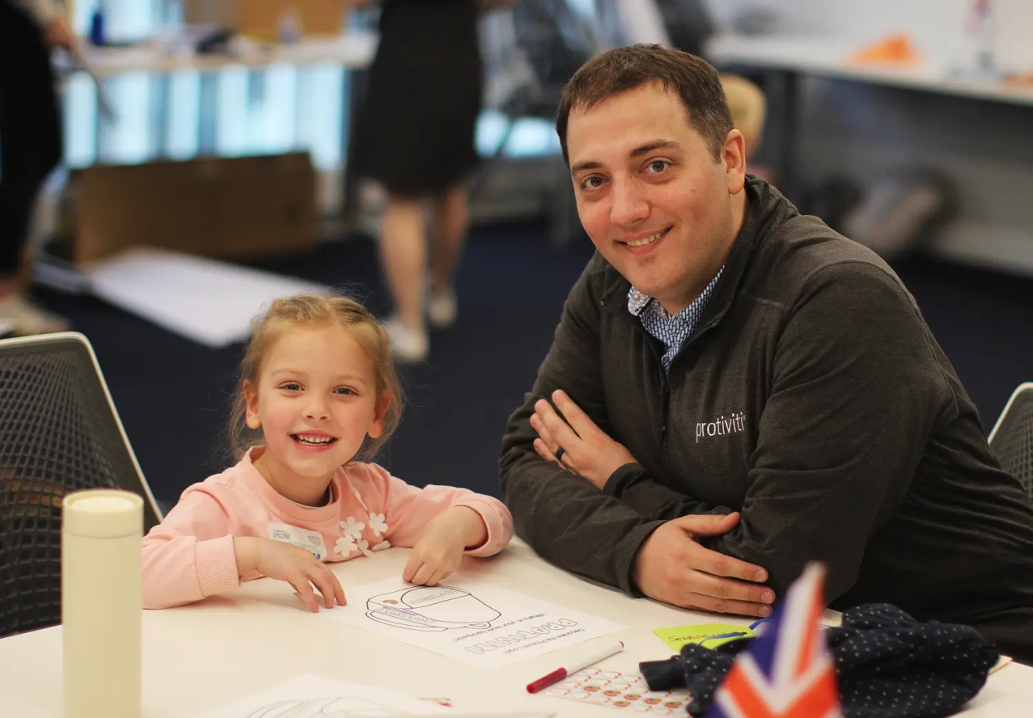 Our Parents Network organizes annual Bring Your Child to Work Day events in our offices across the globe.